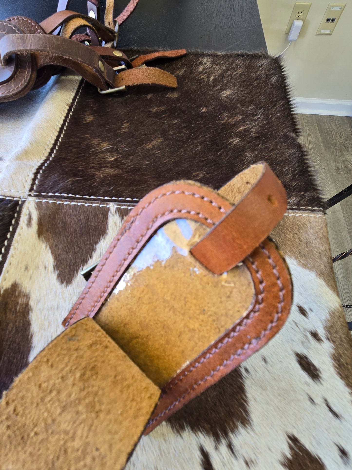 Handcrafted Leather Luggage Tag