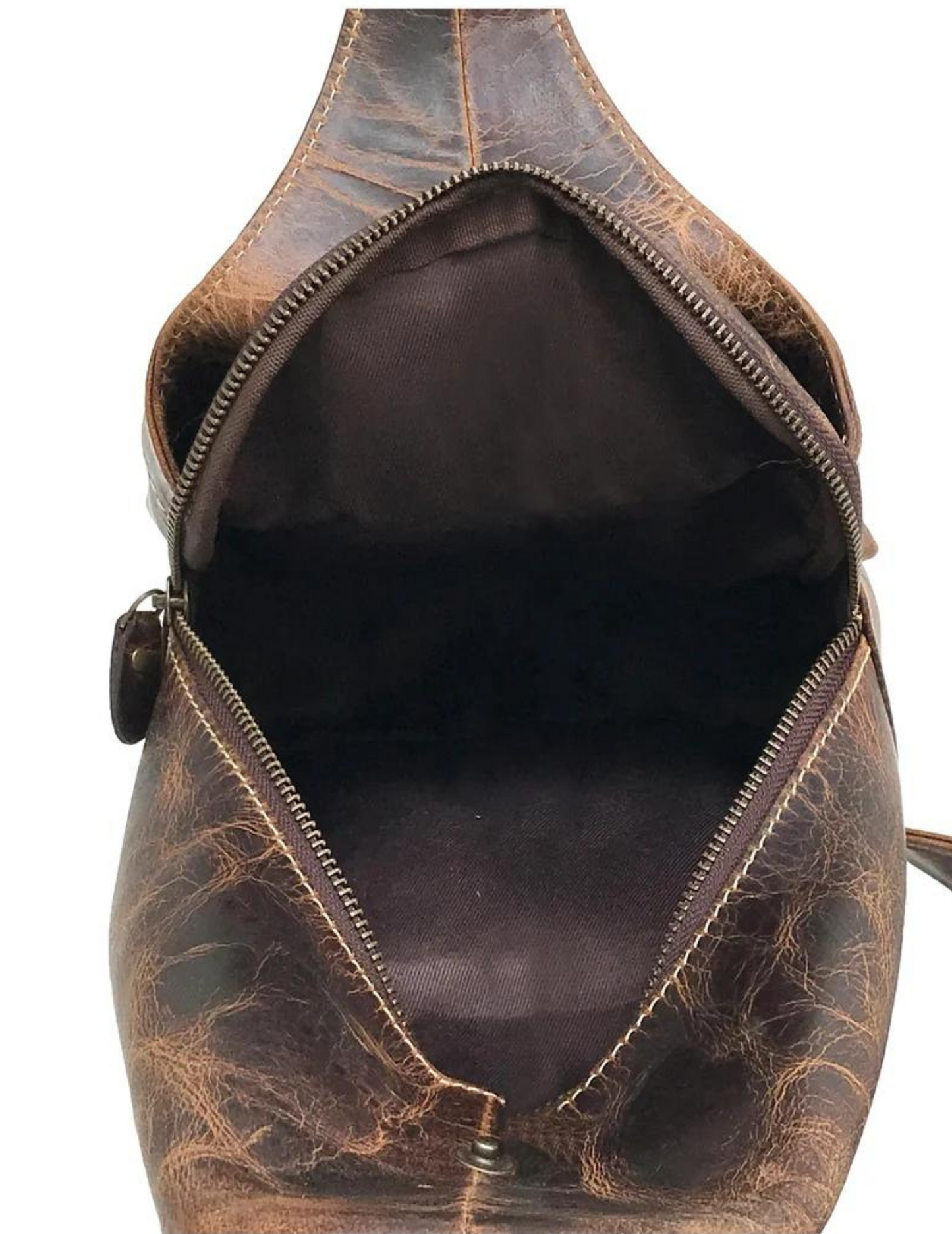 Modern Leather Chest Bag - Crunch Buffalo-Status Co. Leather Studio