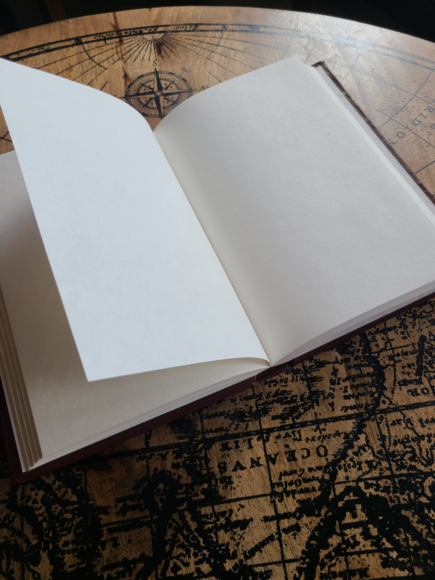 Italian Leather Masonic Writing Journal-Status Co. Leather Studio