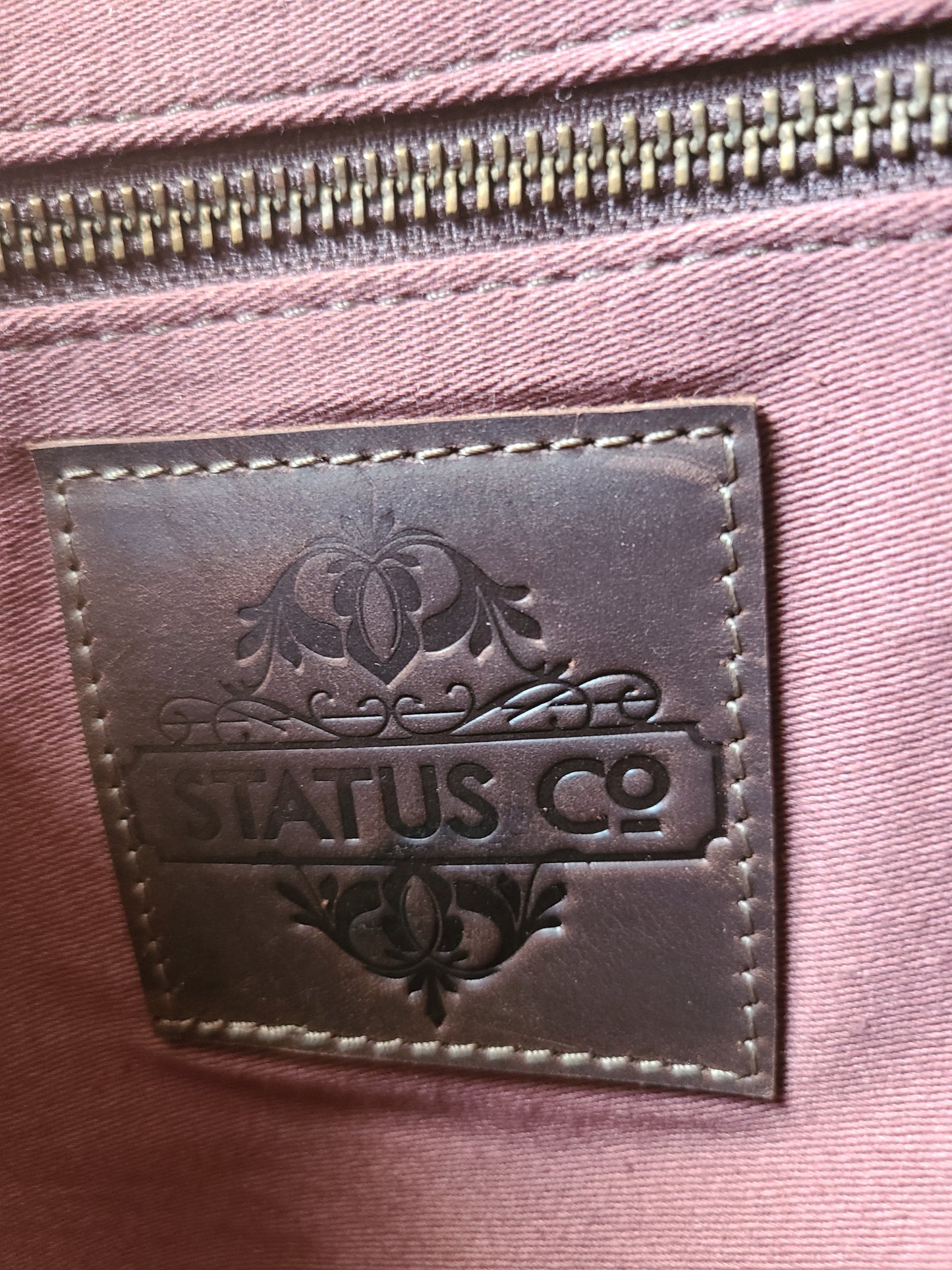 Buffalo Leather Designer Crossbody Bucket Bag-Status Co. Leather Studio