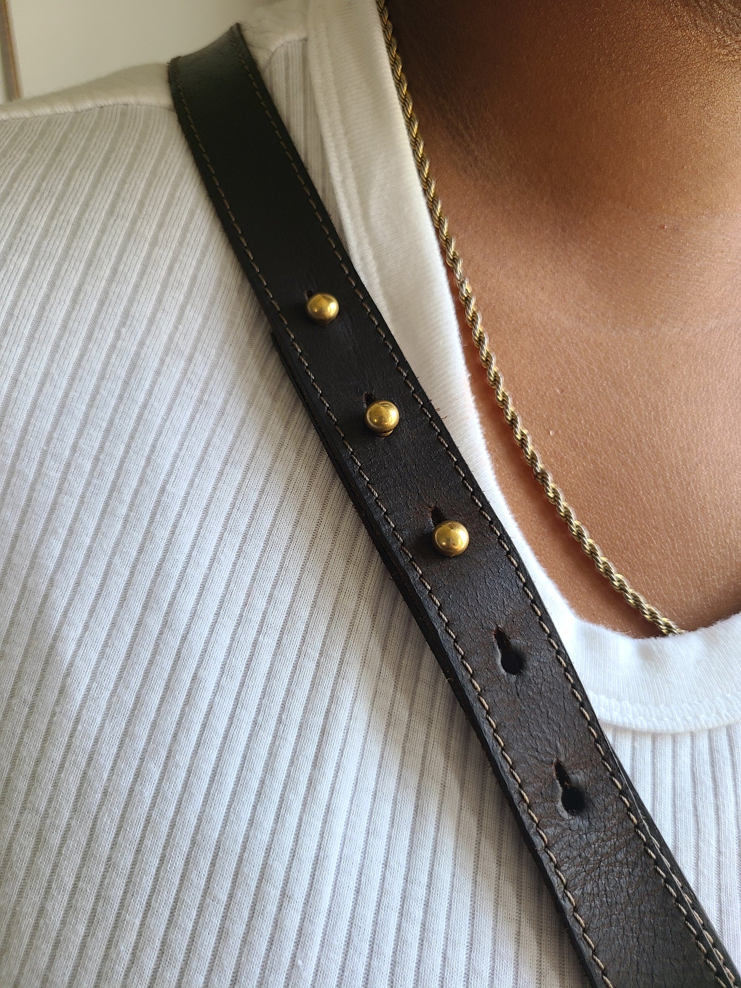 Buffalo Leather Designer Crossbody Bucket Bag-Status Co. Leather Studio