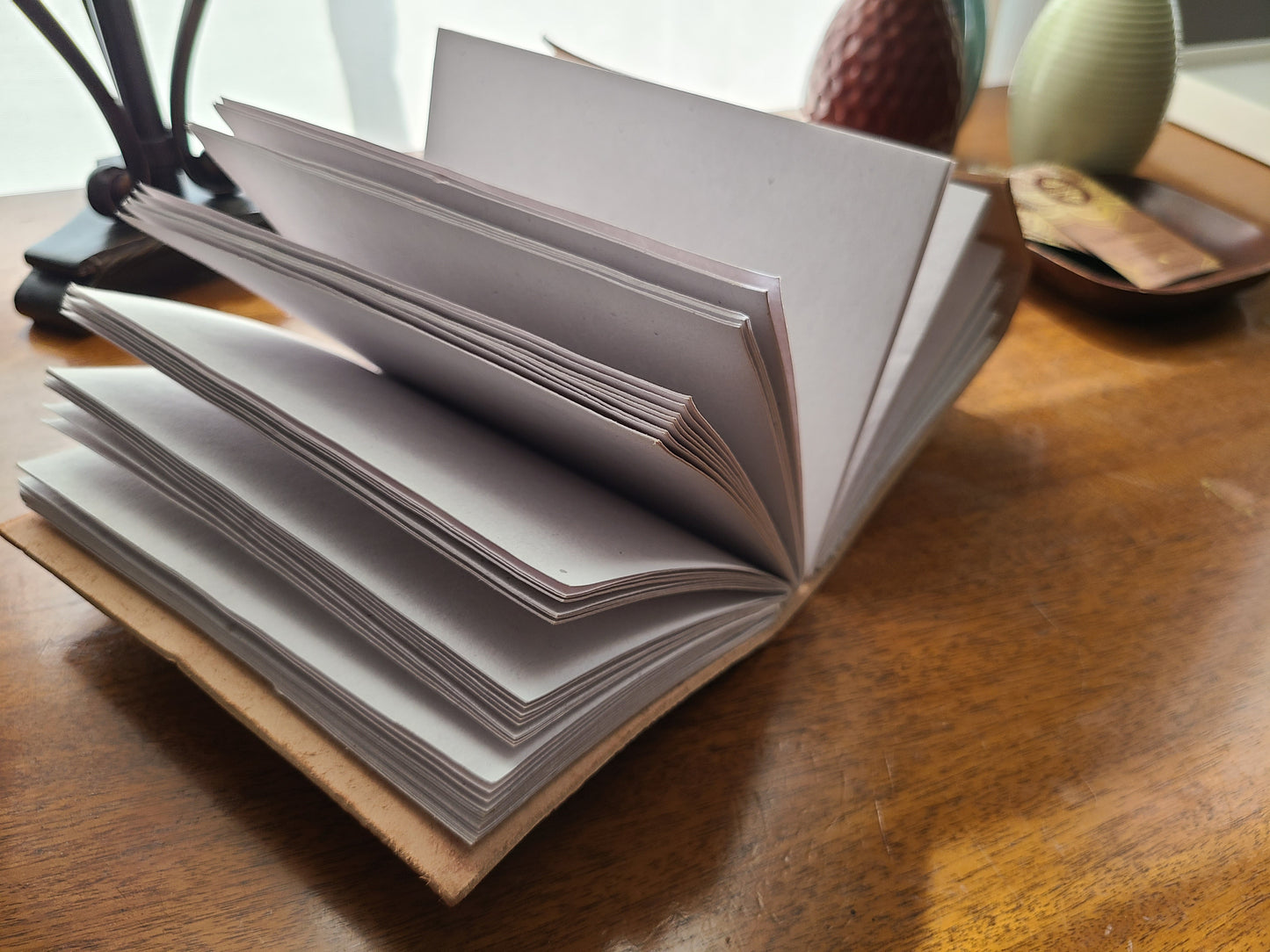 Tree Of Life Red Leather Writing Journal-Status Co. Leather Studio