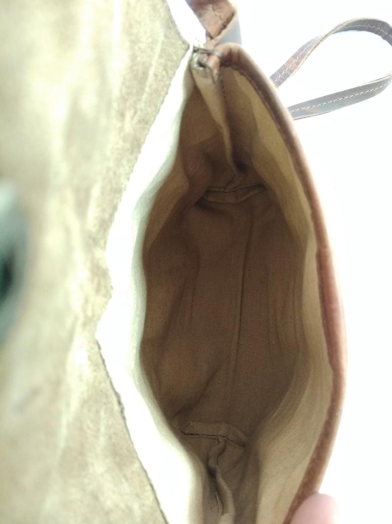 Leather and Canvas Mini Sling Bag-Status Co. Leather Studio