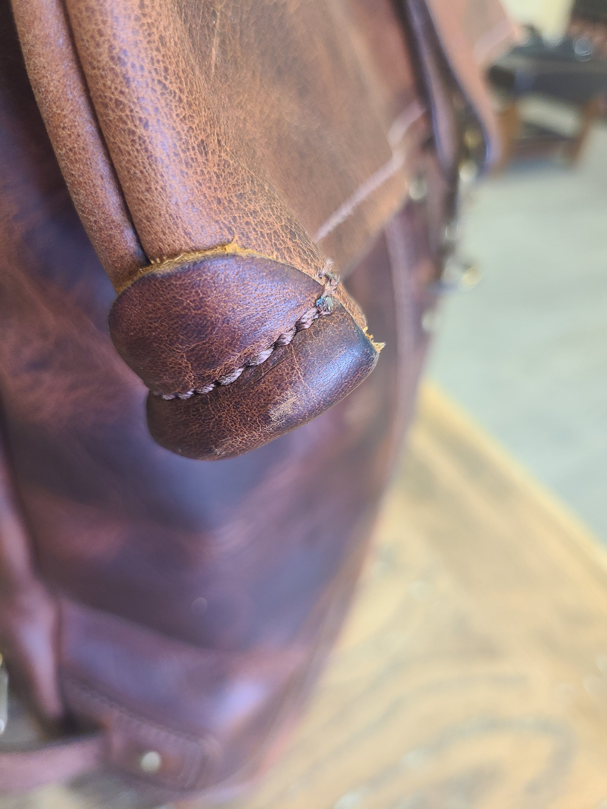 Ben Geisler Leather Cowhide Travel Rucksack-Status Co. Leather Studio