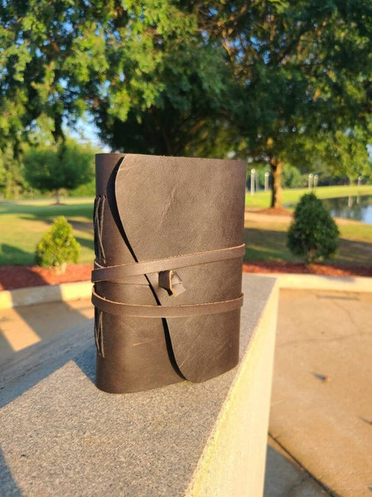 Classic Buffalo Leather Journal -Status Co. Leather Studio