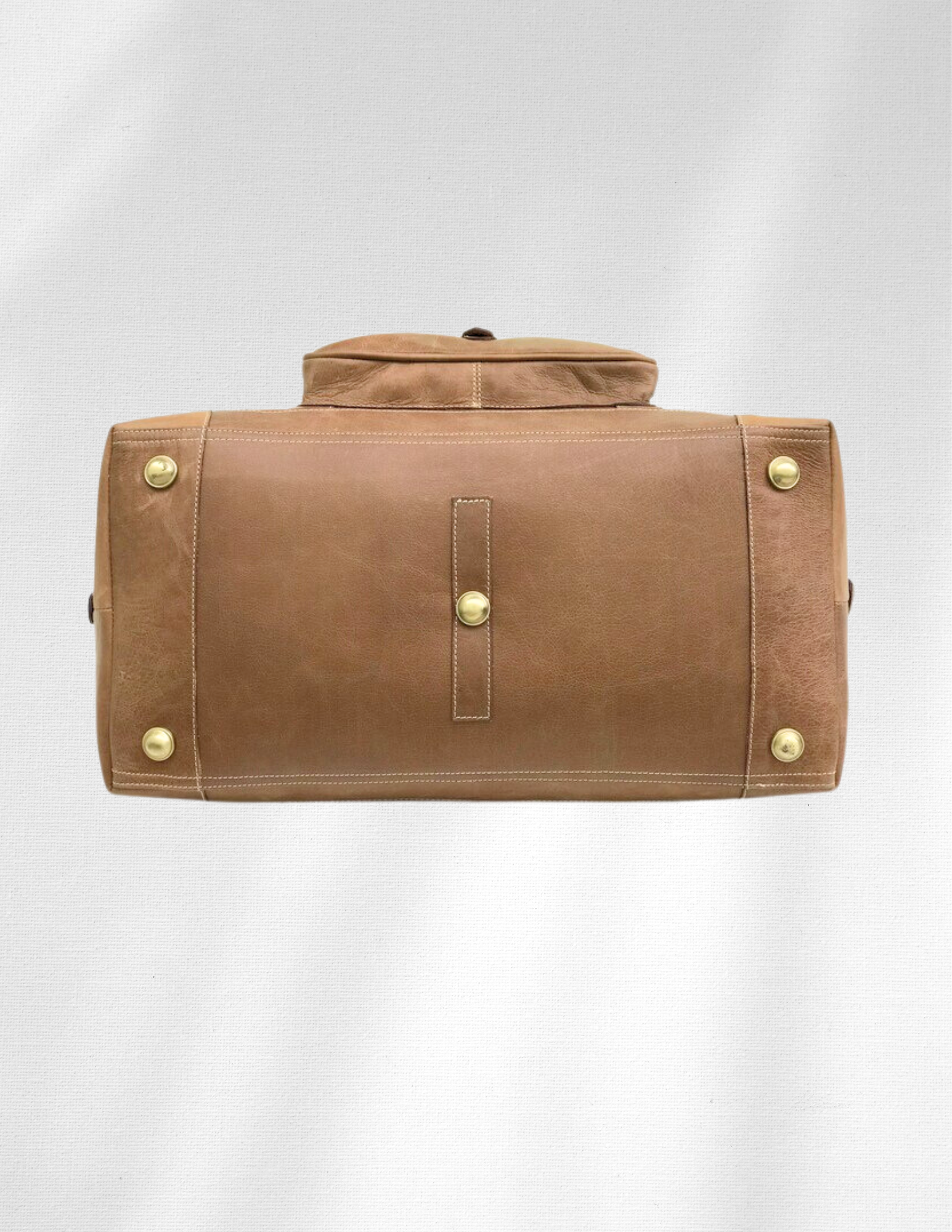 Soft Leather Cowhide Weekender Bag-Status Co. Leather Studio