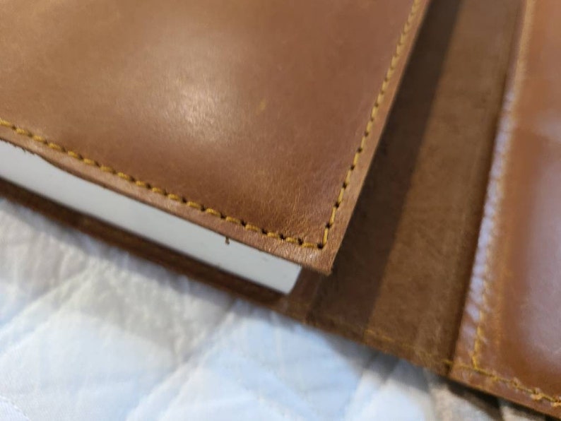 Soft Cover Leather Cardholder Travel Journal-Status Co. Leather Studio