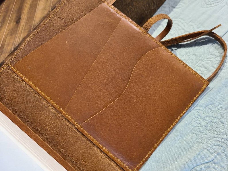 Soft Cover Leather Cardholder Travel Journal-Status Co. Leather Studio