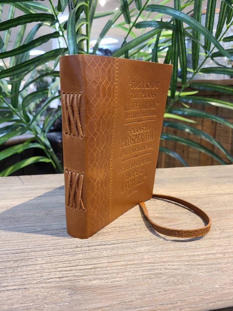 Bible Scripture Writing Journal-Status Co. Leather Studio