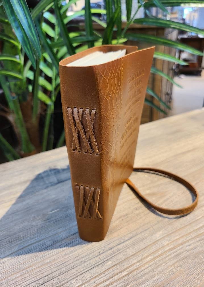 Bible Scripture Writing Journal-Status Co. Leather Studio