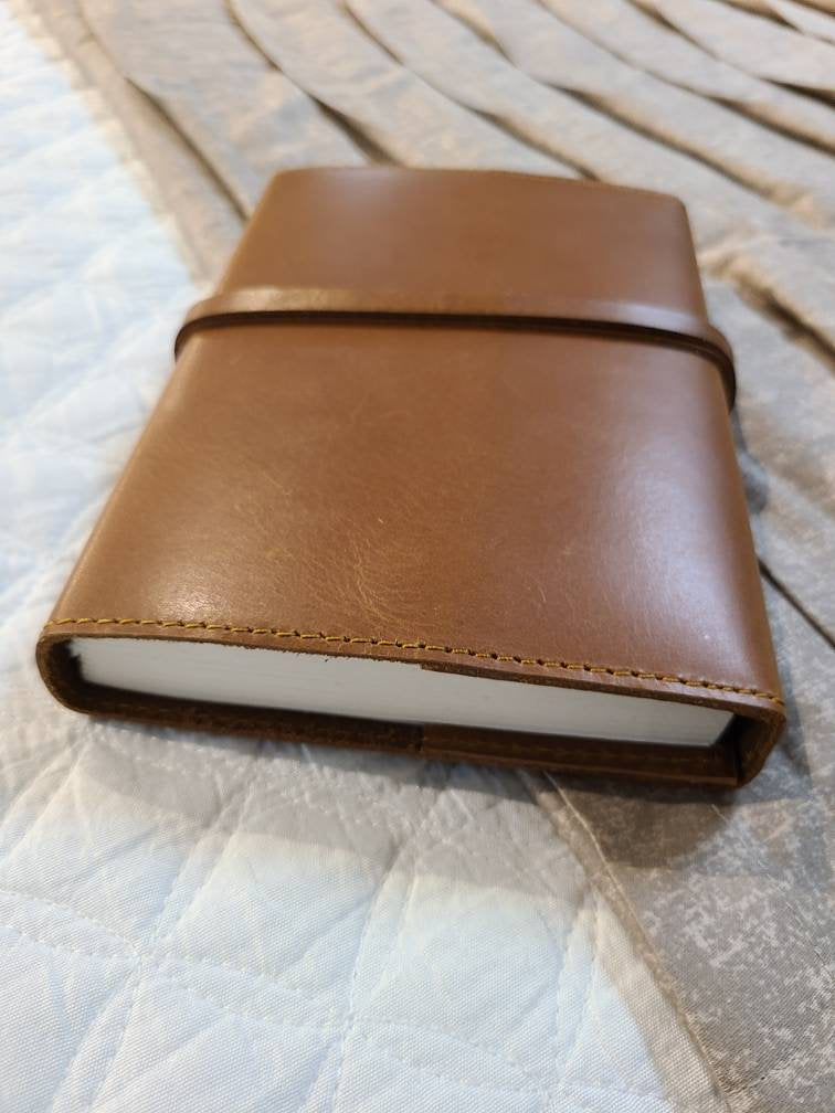 Soft Cover Leather Cardholder Travel Journal-Status Co. Leather Studio