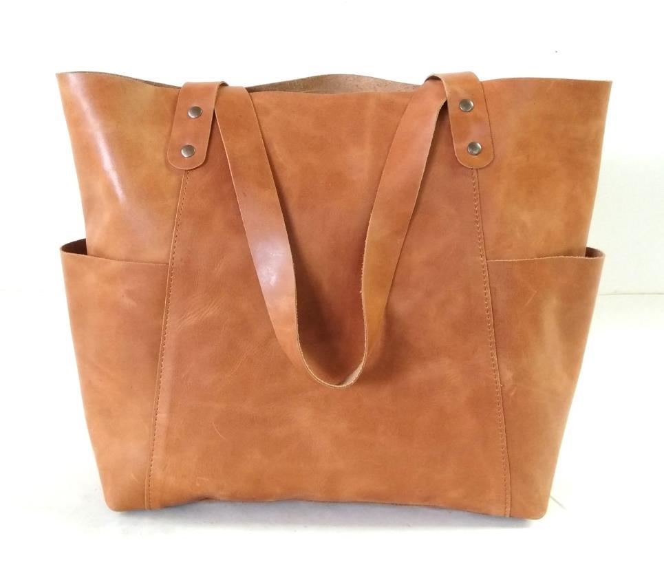 Cowhide Leather Designer Tote & Carry-On Bag-Status Co. Leather Studio